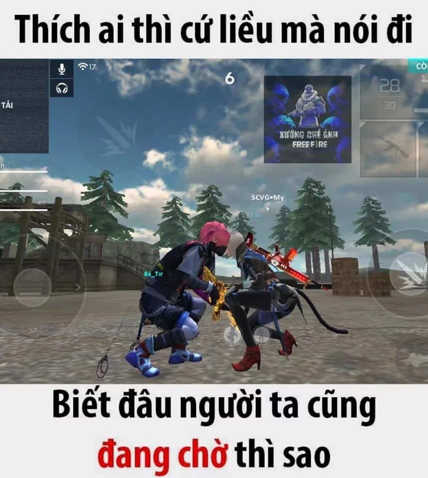 Chế ảnh free fire lầy lội nhất