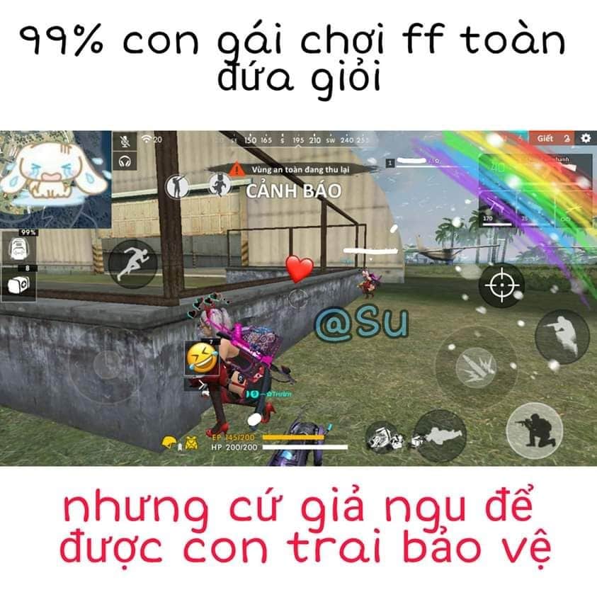 Chế ảnh free fire vui nhất