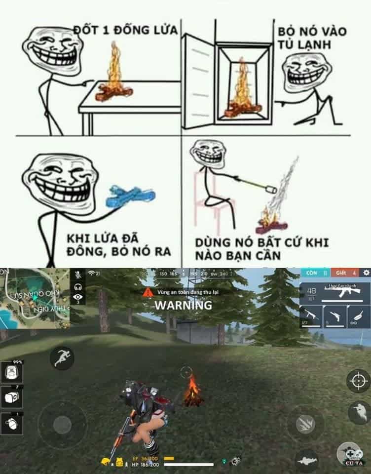 Chế ảnh free fire