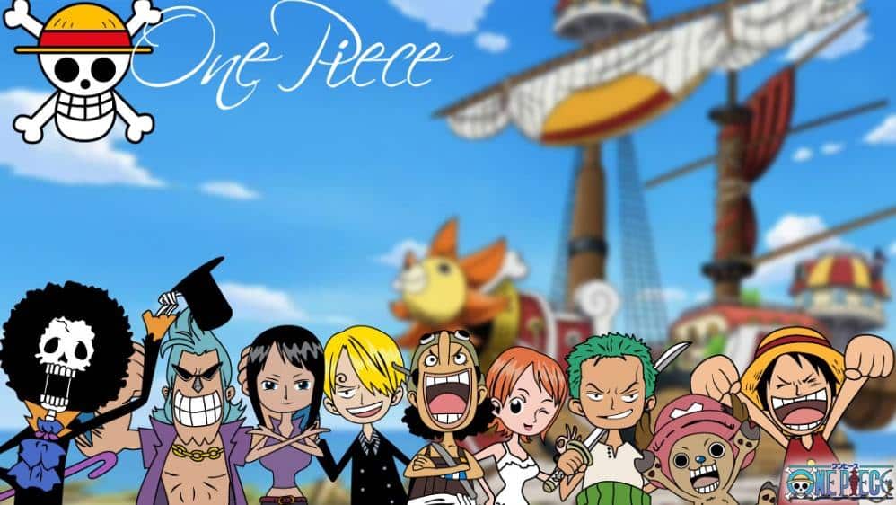 Chibi One Piece dang yeu