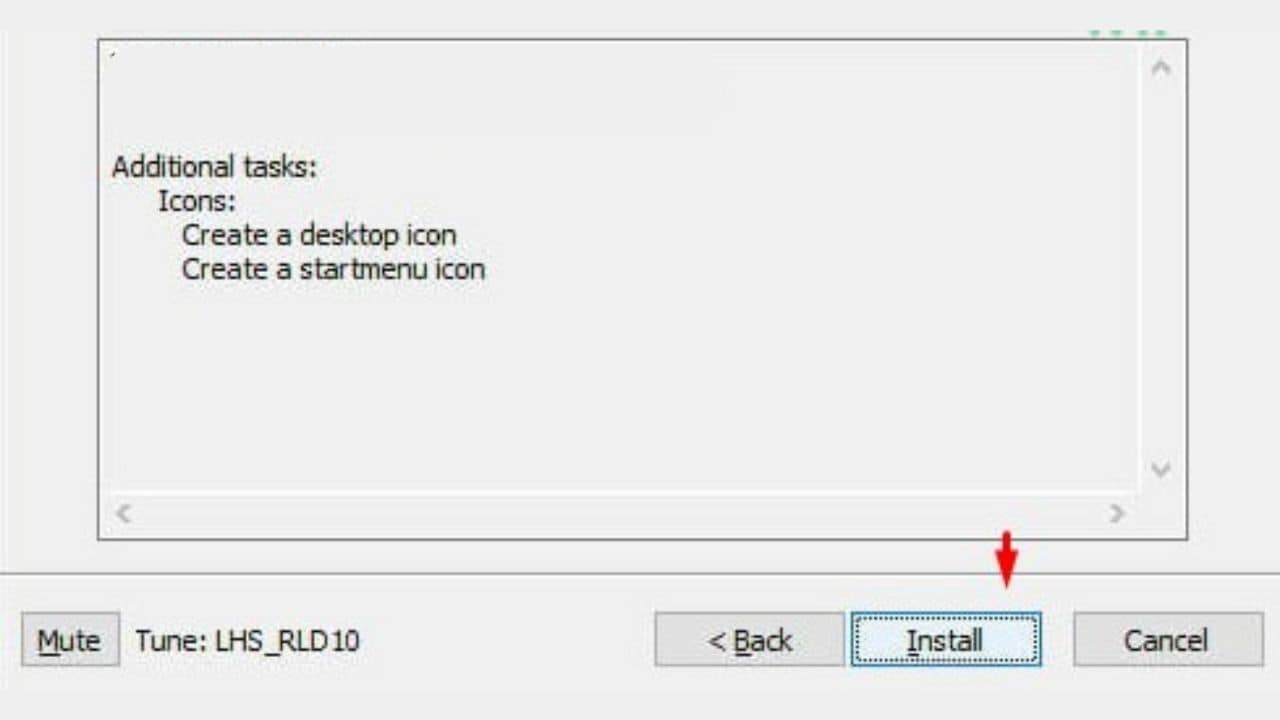 Chọn Install để cài đặt