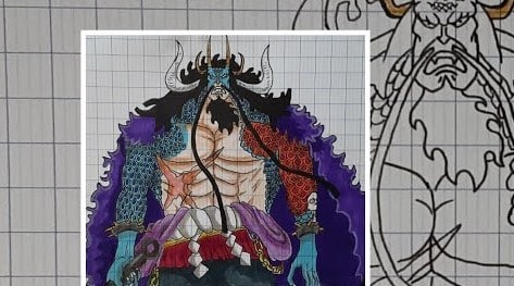 Draw Kaido Bách Thú