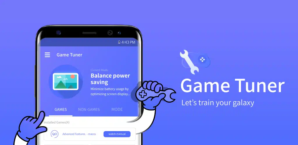 App Tăng Tốc Game Samsung Game Tuner