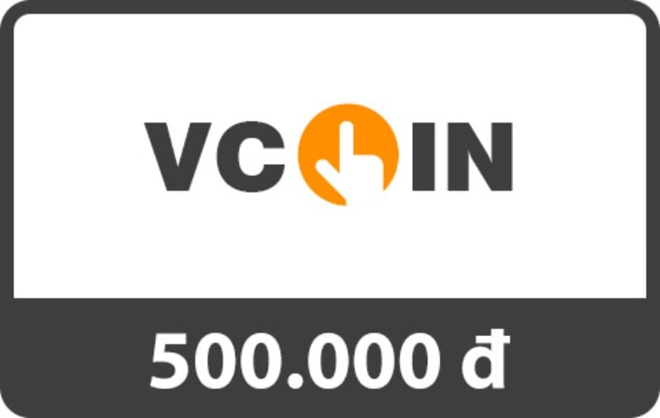 Gửi đến bạn hình ảnh thẻ vcoin 500k
