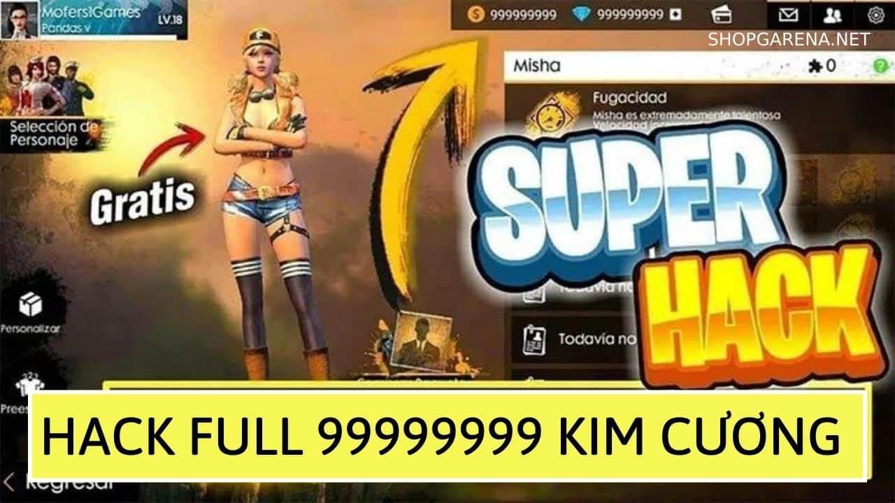 Hack Full 99999999 Kim Cuong