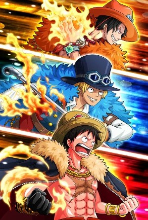 Hình Ace Sabo Luffy Ngầu Đẹp