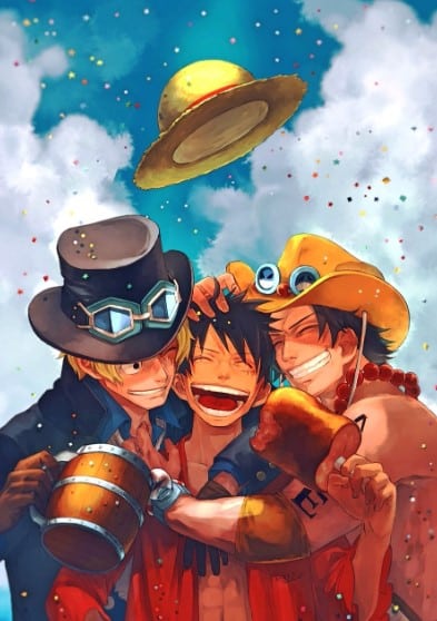 Hình Ace Sabo Luffy Siêu Đẹp