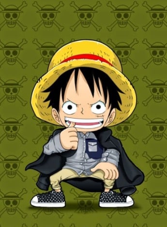 Hình Ảnh Luffy Chibi Cute Nhất