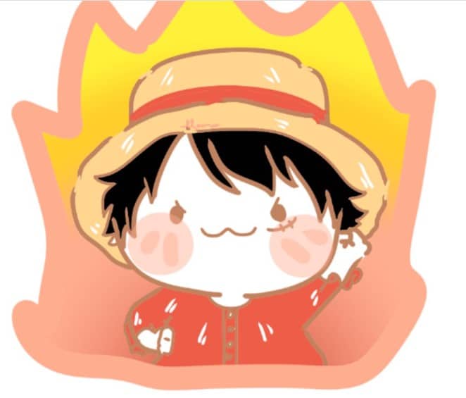 Hình Ảnh Luffy Gear 7 Chibi Cute