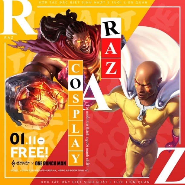 Hình Ảnh Raz Saitama