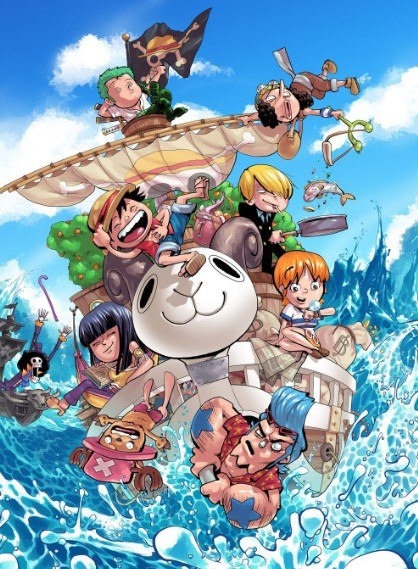 Hình Anime Luffy Cực Cute