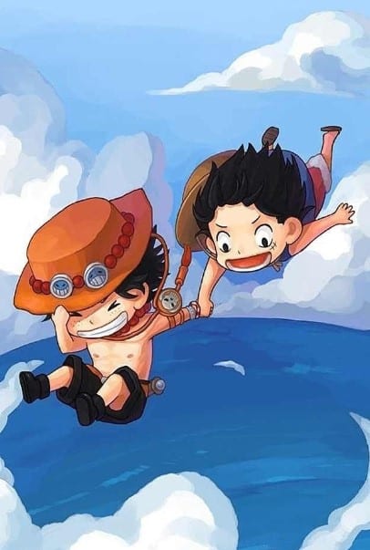 Hình Anime Luffy Cute