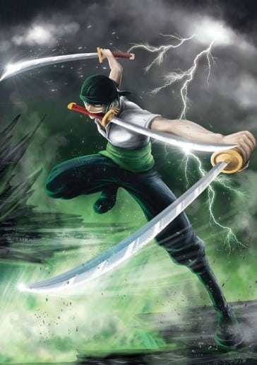Hình Anime One Piece Zoro Cực Ngầu