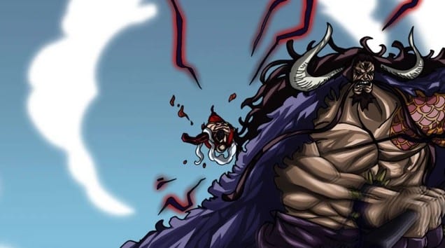 Hình Luffy Bị Kaido Đánh Bại
