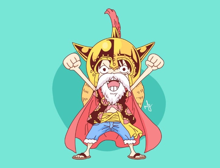 Hình Luffy Cute, Đáng Yêu