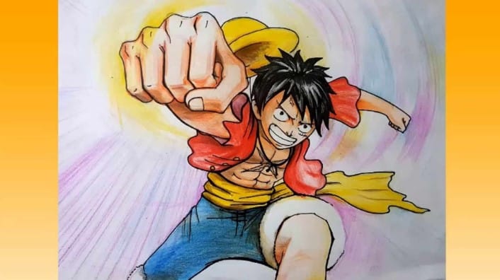 Hình Luffy G6 Có Màu Đẹp