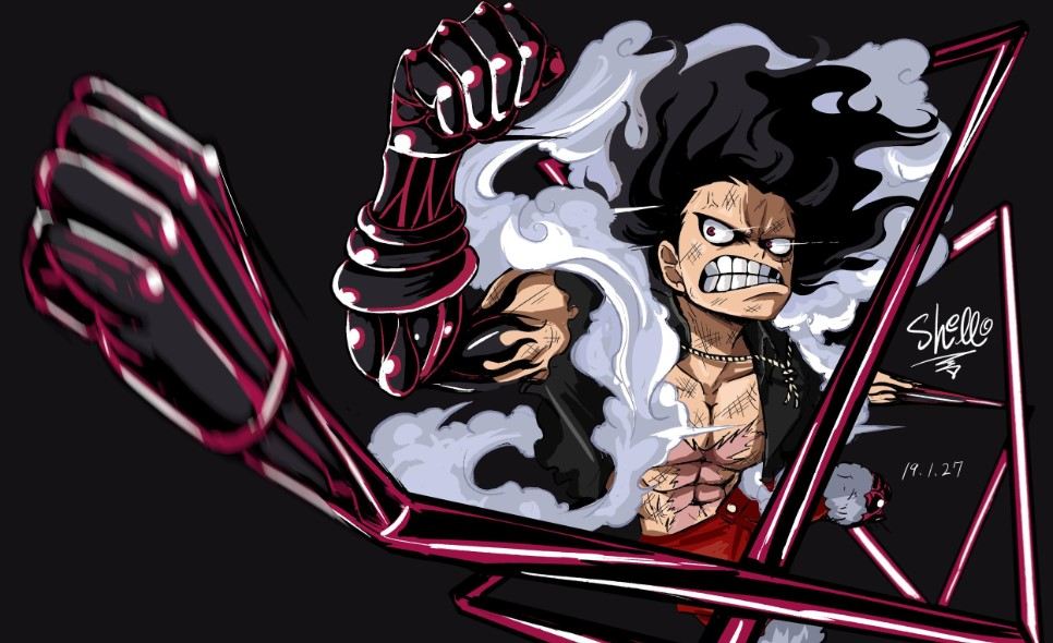 Hinh Luffy Gear 10 Dep Ngau