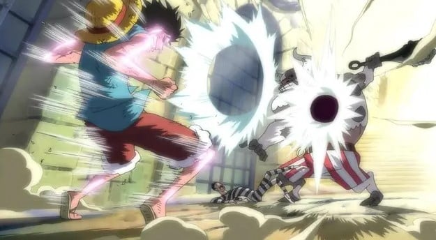 Hình Luffy Gear 2 Trong Anime