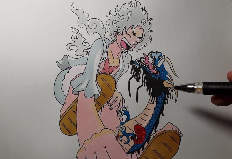 Hình Luffy Gear 5 Và Kaido