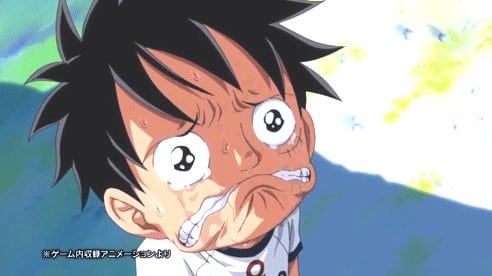 Hình Luffy Khóc Buồn