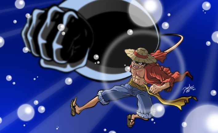 Hinh Luffy trang thai G3