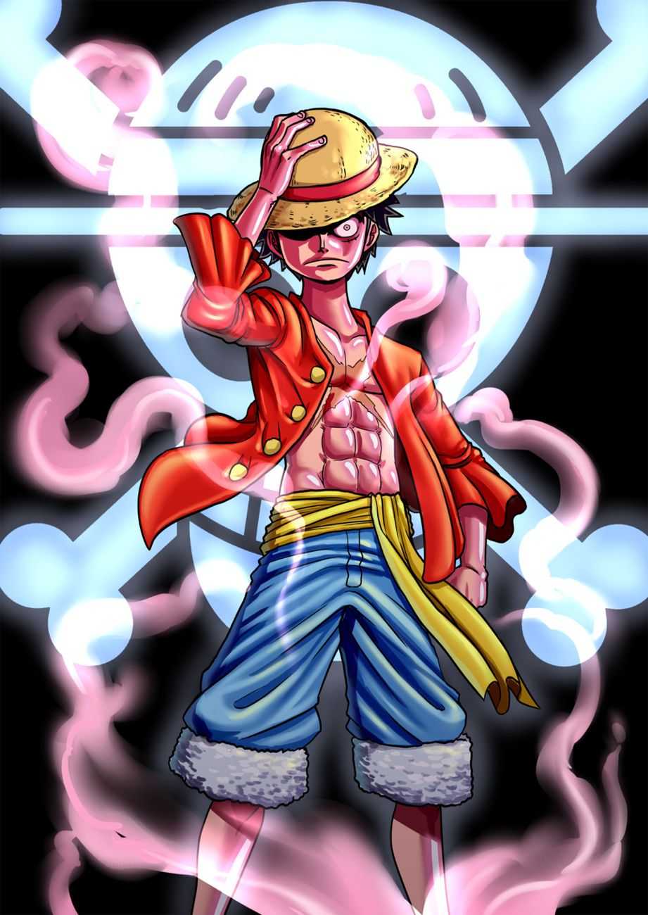 Hình Nền ĐT Nhân Vật Luffy Ngầu