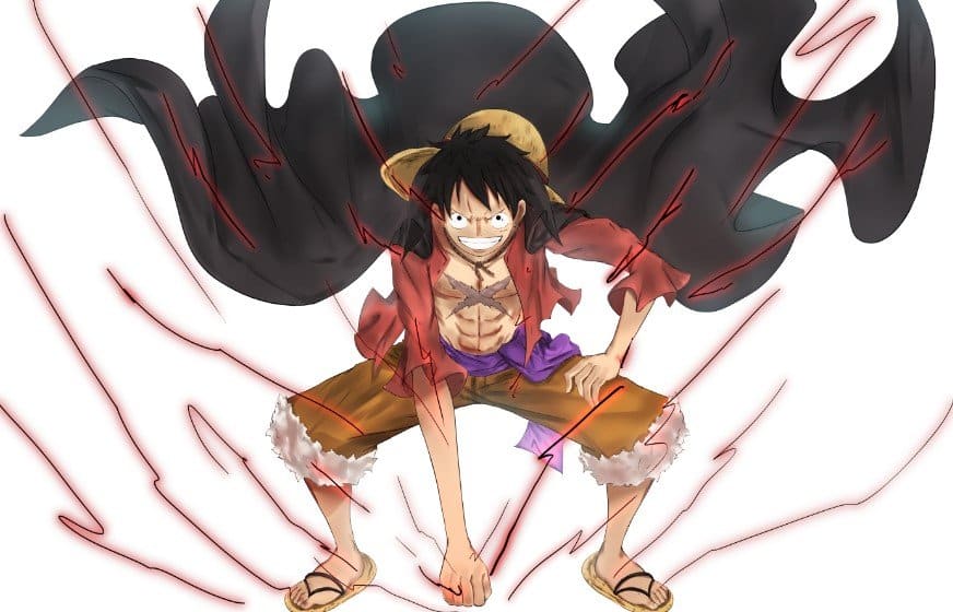 Hình Nền Máy Tính Luffy Gear 2 Ngầu