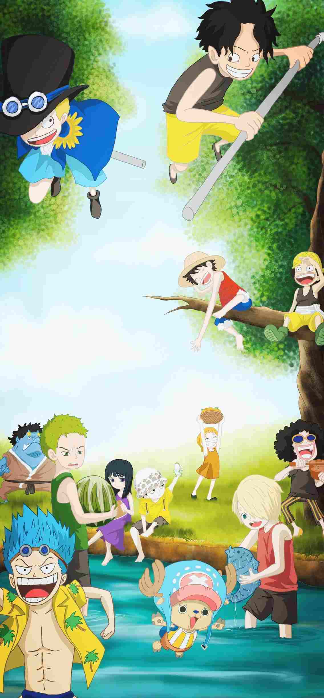 Hình Nền One Piece Chill