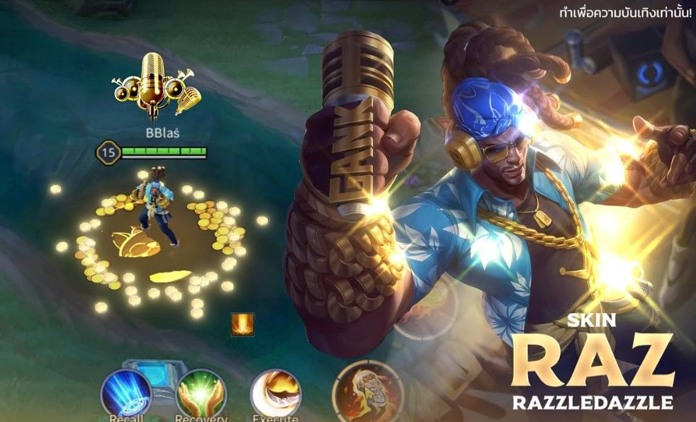 Hình Nền skin Raz MC Võ Đài