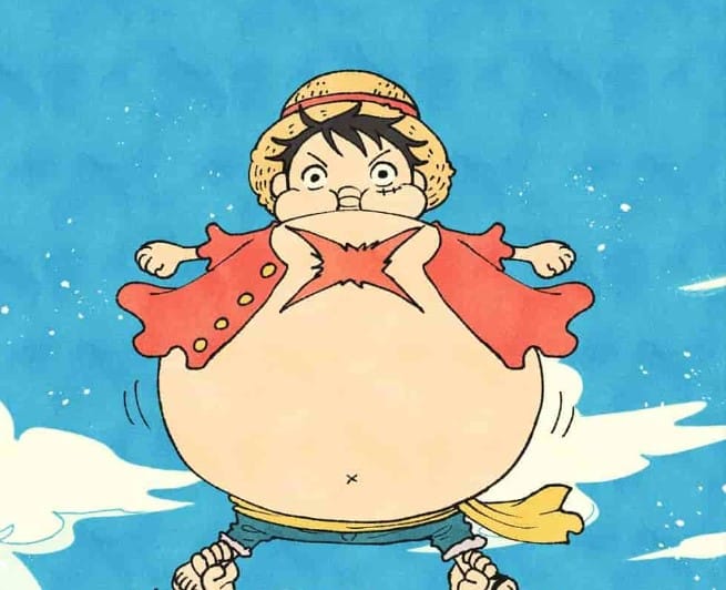 Hinh Ve Luffy Cute