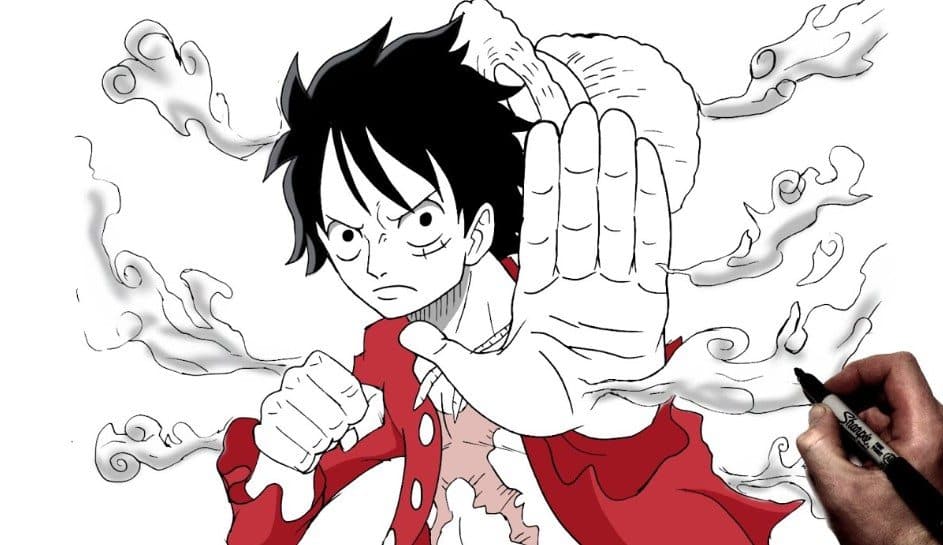 Hinh Ve Luffy G6 Ngau Nhat