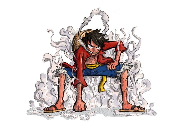 Hình Vẽ Luffy G6 Ngầu