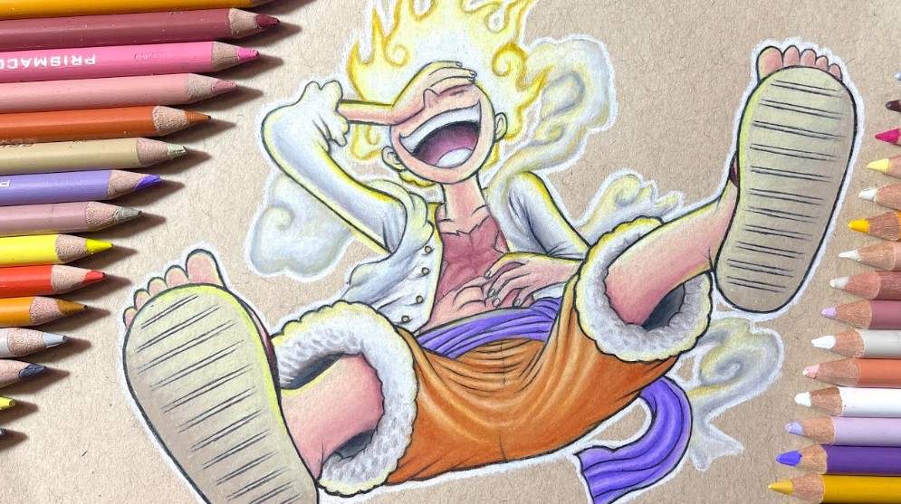 Hình Vẽ Luffy G7 Có Màu Đẹp