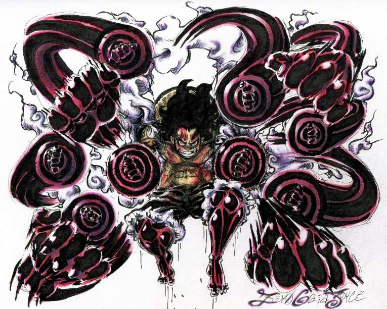 Hình Vẽ Luffy G7 Ngầu Nhất
