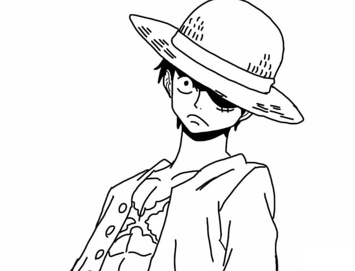 Hình Vẽ Luffy Gear 1 Ngầu Nhất