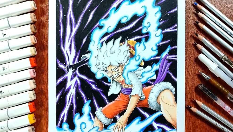 Hình Vẽ Luffy Gear 11