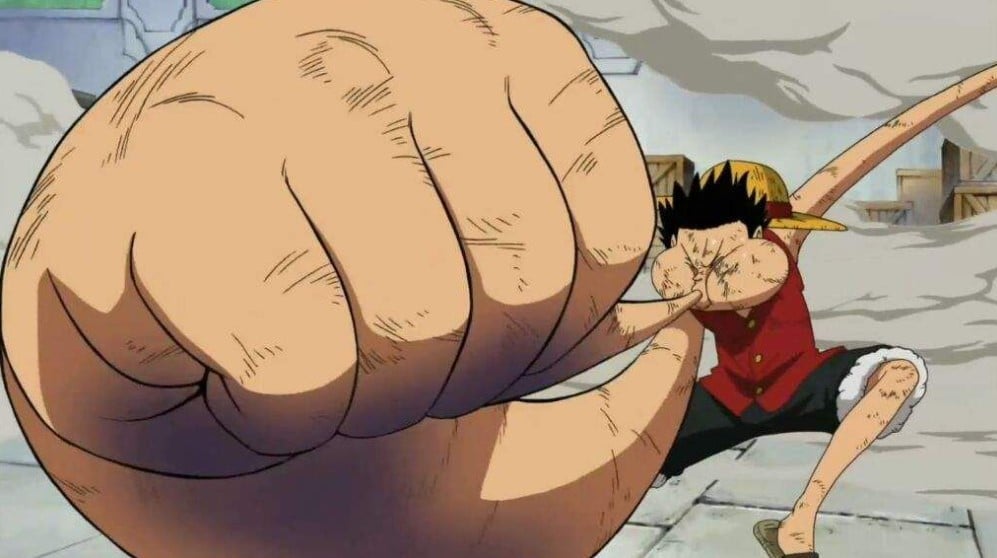 Hinh Ve Luffy Gear 3 Ngau Nhat