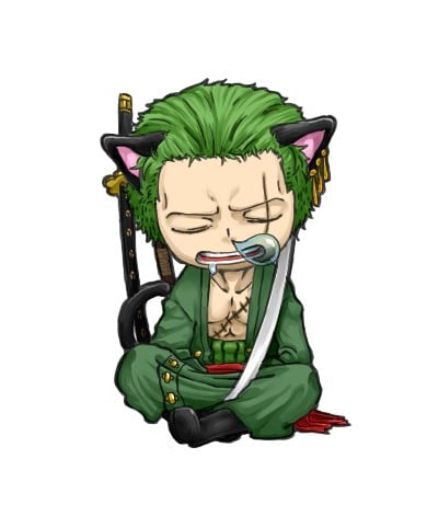Hình Zoro Siêu Cute