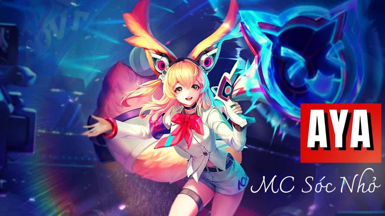 Hình ảnh Aya MC Sóc Nhỏ dễ thương