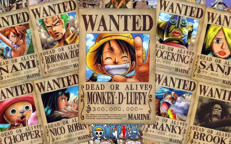 Hình truy nã One Piece