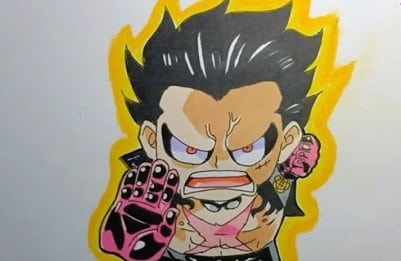 Luffy G4 Chibi Đáng Yêu