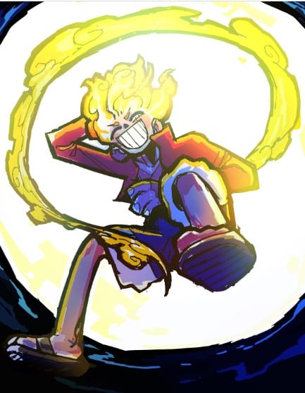 Luffy Gear 10 Có Màu