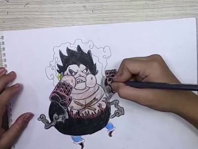 Luffy Gear 4 Chibi Ngộ Nghĩnh