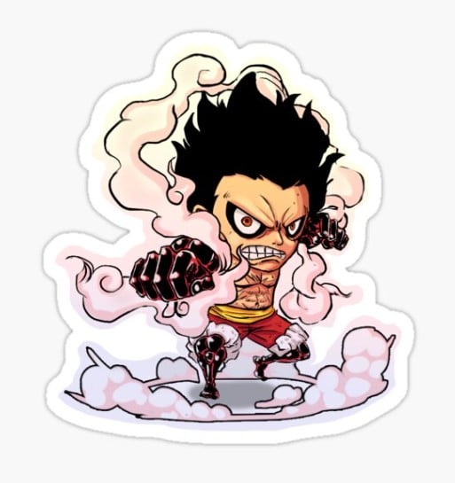 Luffy Gear 4 Snake Man Chibi Dễ Thương