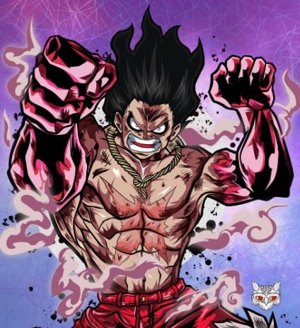 Luffy Gear 4 Snake Man Đẹp