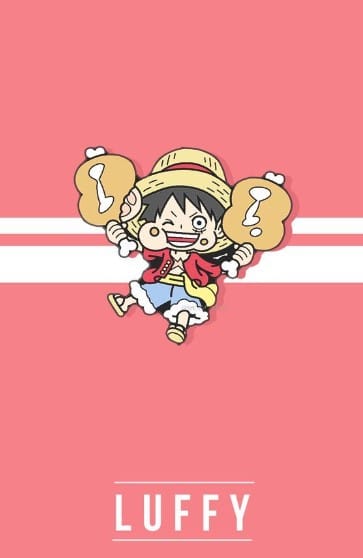 Nền Luffy Cute Cho Điện Thoại