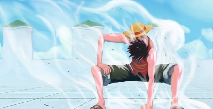 Nền Máy Tính Luffy Gear 2