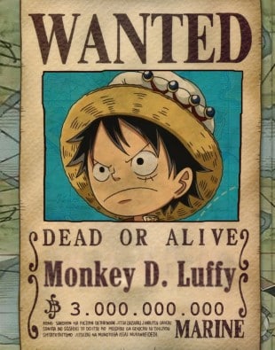 Tải Hình Truy Nã Luffy 3 Tỷ