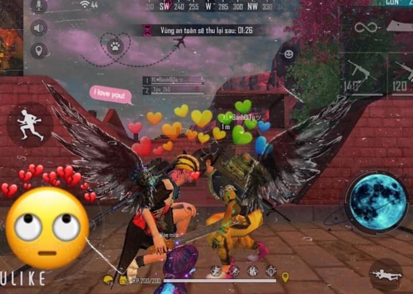Tặng thêm cho bạn ghép sticker free fire