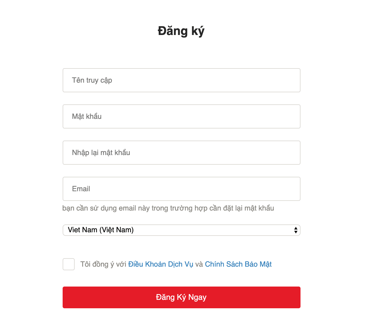 Tạo và cập nhật tài khoản Garena